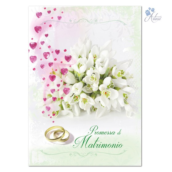 Wedding Promise Greeting Cards 12 pcs