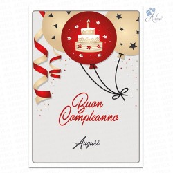 Happy Birthday Greeting Cards 12 pcs