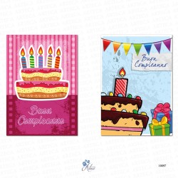 Happy Birthday Greeting Cards pcs. 12