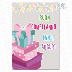 Happy Birthday Greeting Cards  12 pcs