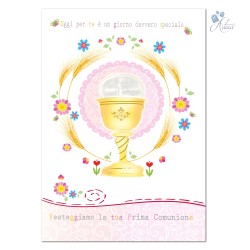 Greeting Cards Happy Communion pcs. 12