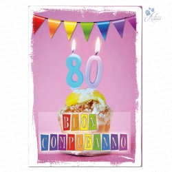 Happy Birthday Greeting Cards 60 to 100 years pcs. 15