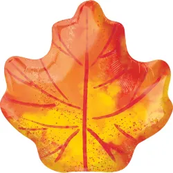 Autunno Autunno Foglia d'Acero i Palloncino Foil Foglia d'Acero 53 cm