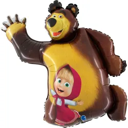 Palloncino foil Masha e Orso Smile 107 cm
