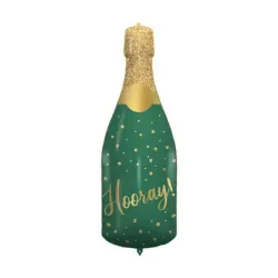 Bottiglia Happy New Year, palloncino foil bottiglia di champagne 96 cm
