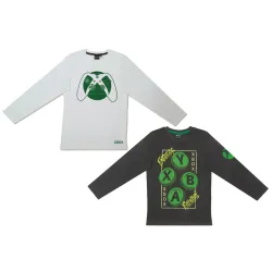 Maglia a maniche lunghe Xbox per bambini, top 6-12 anni
