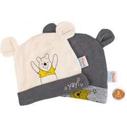 Cappello da bambino Disney Winnie the Pooh set 2 pezzi 62/68 cm