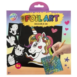 Set per la creazione di immagini in lamina Unicorn Moxy