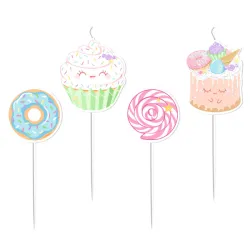 Cookie Crazy Cake Set torta e candeline, 4 pz