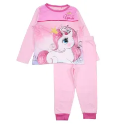 Pigiama lungo per bambini Unicorn Princess Rosa Chiaro 5 anni / 110 cm