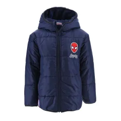 Piumino imbottito per bambini Spiderman Blu 6 anni/116 cm