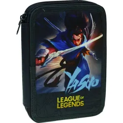 Astuccio a 2 livelli riempito con Yasuo di League of Legends