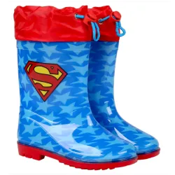 Stivali di gomma per bambini Superman 25-34