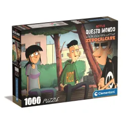 Anime Hood Talks Un mondo contro Puzzle compatto da 1000 pezzi Clementoni