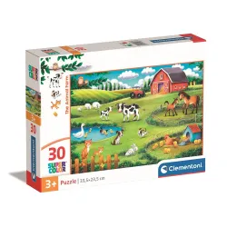 Ăllatos Farm 30 db-os puzzle Clementoni