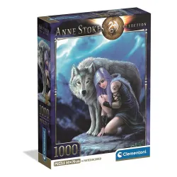 Fantasy Protector Anne Stokes Puzzle compatto da 1000 pezzi Clementoni