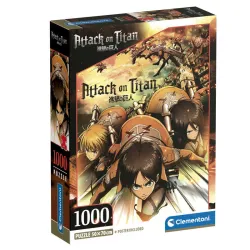 Attacco su Titano Puzzle da 1000 pezzi Clementoni