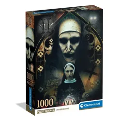 Horror Valak The Nun Puzzle compatto da 1000 pezzi Clementoni