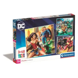 Jusice League Elemental 3x48 pezzi Puzzle Clementoni