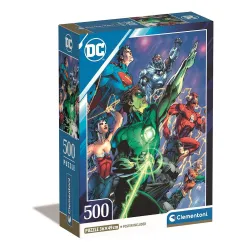 Jusice League Puzzle compatto da 500 pezzi Clementoni