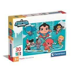 Puzzle DC Super Hero Mini Friends 30 db-os Clementoni