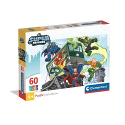 Puzzle DC Super Hero Teamwork 60 db-os Clementoni