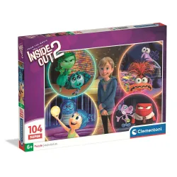Puzzle Clementoni Disney Inside Out da 104 pezzi