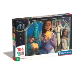 Puzzle Clementoni Disney Wish Magic da 104 pezzi