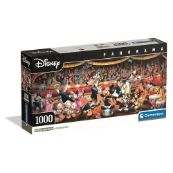 Puzzle compatto panoramico Disney Orchestra 1000 pezzi Clementoni