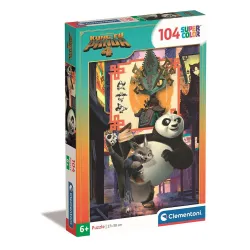 Kung Fu Panda Camaleonte 104 db-os puzzle Clementoni