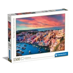 Viaggio Procida Italia Puzzle 1500 pezzi Clementoni