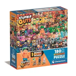 Stumble Guys Every Character 180 db-os Puzzle impossibile Clementoni