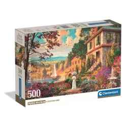 Viaggio Lungomare Vittoriano Paesaggio Puzzle compatto da 500 pezzi Clementoni
