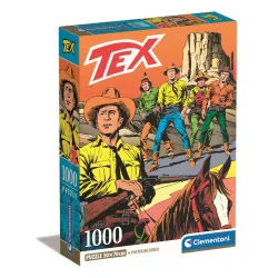 Anime Ride Tex Willer Puzzle compatto 1000 pezzi Clementoni