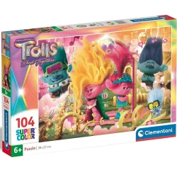 Puzzle Clementoni da 104 pezzi Trolls Band