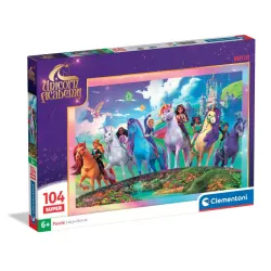 Unicorn Academy Mystic Super Puzzle Clementoni da 104 pezzi