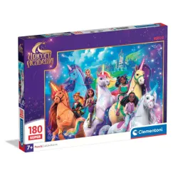 Unicorn Academy Rainbow Valley Puzzle Clementoni da 180 pezzi
