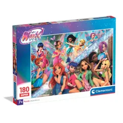 Winx Club Fairy Glam Puzzle Clementoni 180 pezzi