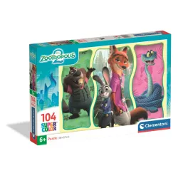 Zootropolis City Challenge Puzzle 104 pezzi Clementoni