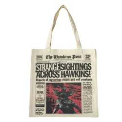 Borsa shopping Stranger Things Hawkins, 40 cm