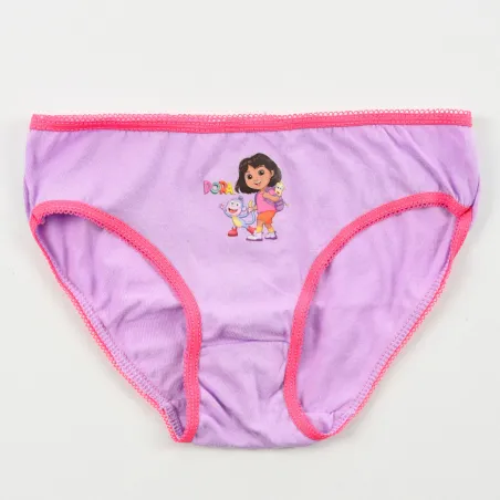 Intimo per bambini Dora the Explorer Adventure, fondo 3 pezzi/confezione 3 - 6 anni / 98 - 116 cm