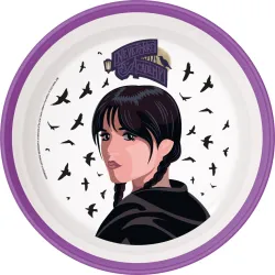 Micropiatto fondo antiscivolo Wednesday Nevermore Academy