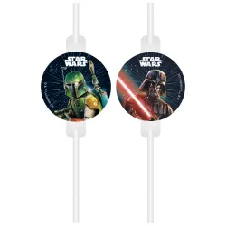 Cannucce di carta Star Wars Galaxy, set di 4 FSC