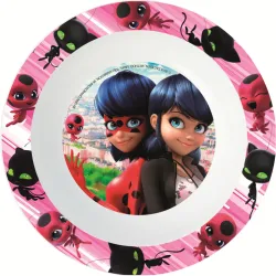 Miraculous Ladybug Heroes micro piatto fondo 16 cm