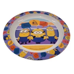 Minions Piatto piano micro rigato 22 cm