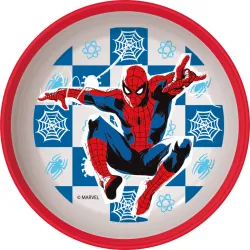 Micropiatto fondo antiscivolo Spiderman Midnight Flyer