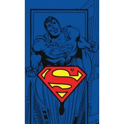 Asciugamano viso Superman, asciugamano 30x50 cm