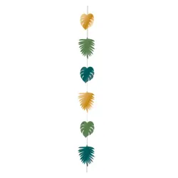 Set di 4 decorazioni da appendere Key West Leaf