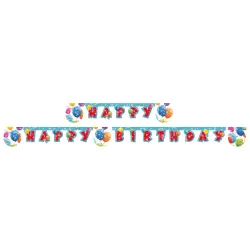 Palloncino Scintillante Segno Buon Compleanno 200 cm