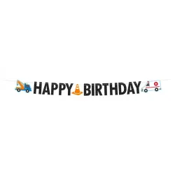 On the Road On the road Cartello Happy Birthday 180 cm